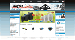 Desktop Screenshot of masteraudionline.com
